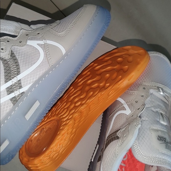 Nike AF1 React White Light Bone - Picture 5 of 5